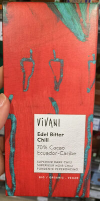 Edel Bitter Chili front packaging
