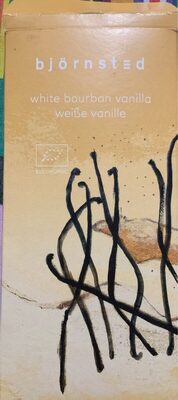 white bourbon vanilla front packaging