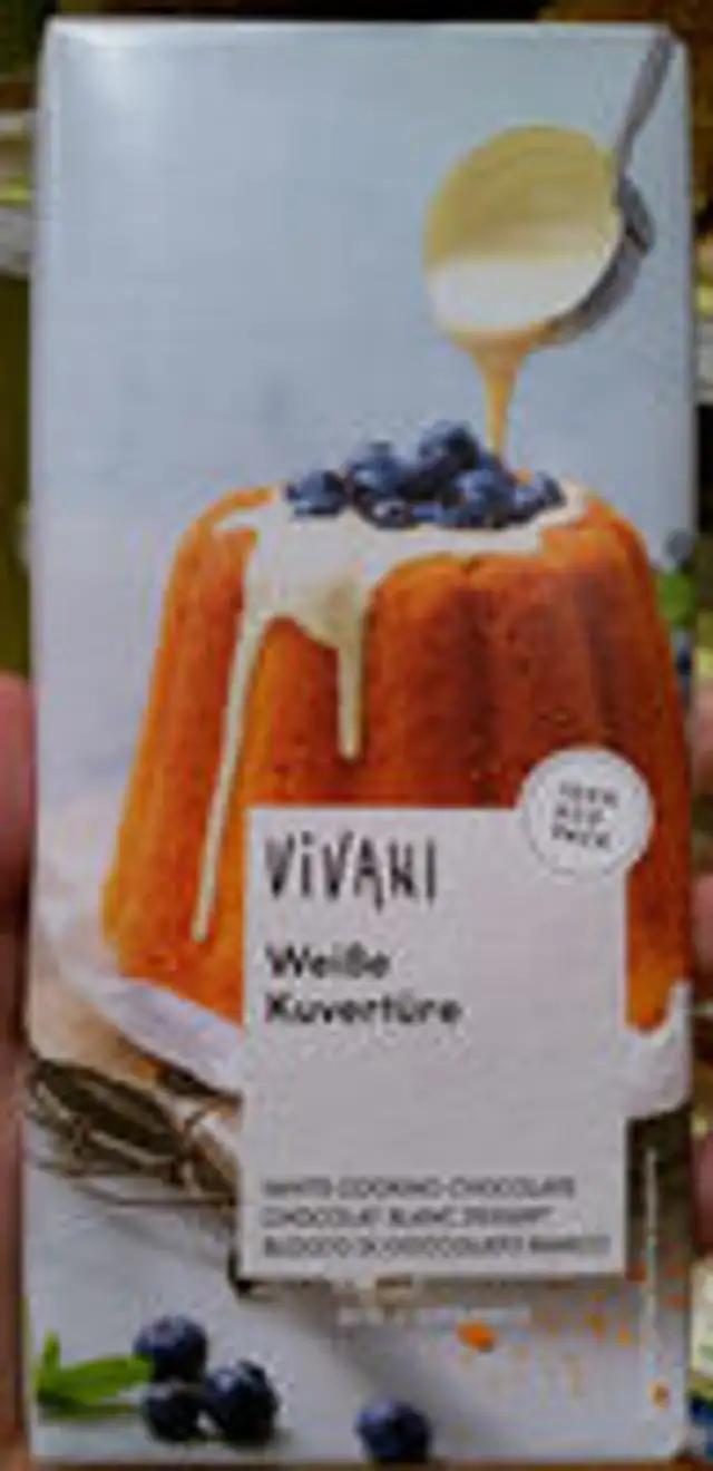 Weiße Kuvertüre
