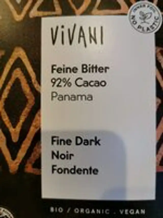 Fine Dark Chocolate 92%