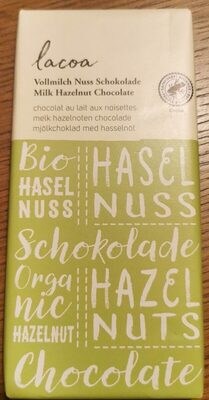 Lacoa Milk Haselnut Chocolate