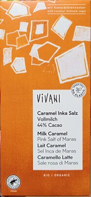 Caramel Inka Salz Vollmilch