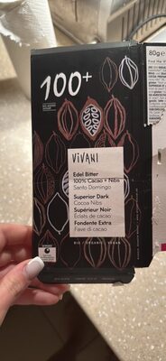 Edel Bitter 100%   cacao nibs