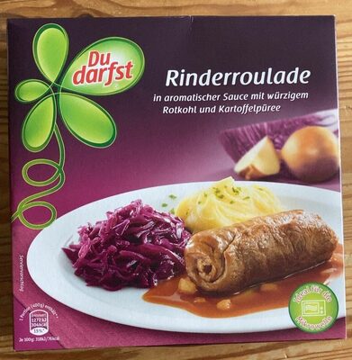 Du darfst Rinderroulade mit würzigem Rotkohl & Kartoffelpüree 4044983046576