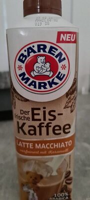 Der frische Eis-Kaffee - Latte Macchiato