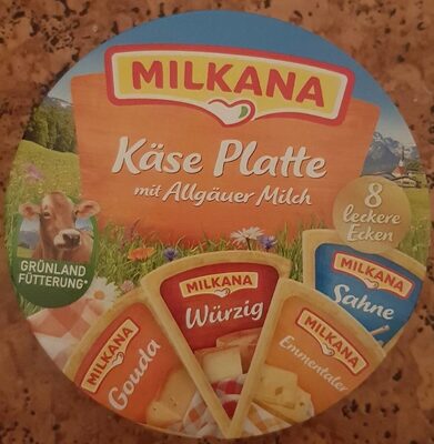 Traditionelle Käse-Platte