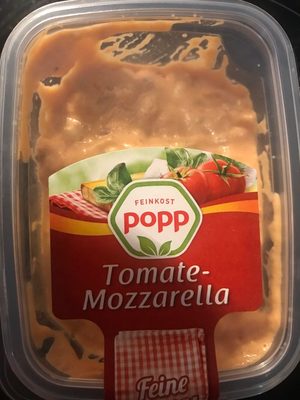 Tomaten morzarella Aufstrich front packaging
