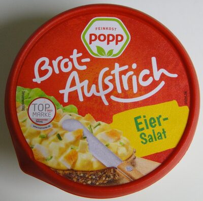 Brotaufstrich Eiersalat front packaging