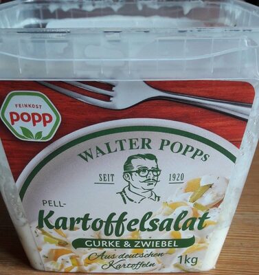 Kartoffelsalat Gurke und Zwiebel
