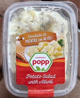 Ensalada de patatas con alioli