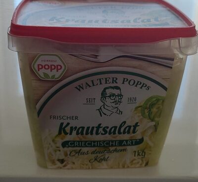 Frischer Krautsalat Griechische Art