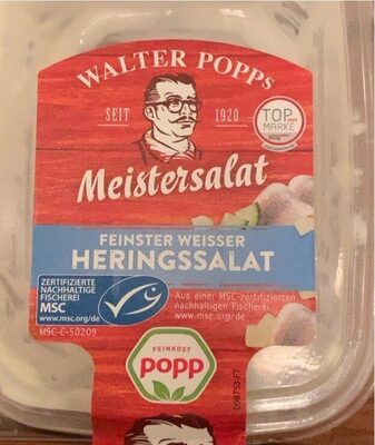 Feinster weisser Heringssalat