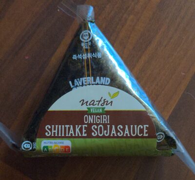 Onigiri Shiitake Sojasauce