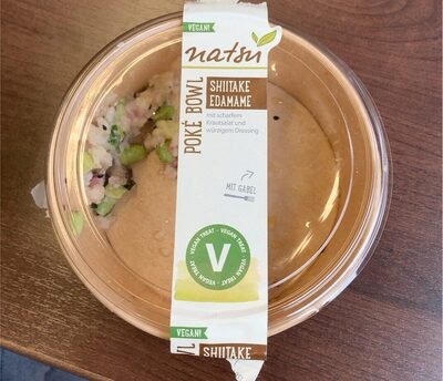 Poke Bowl front packaging