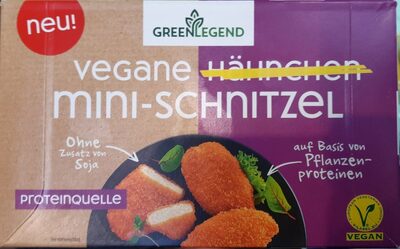 Vegane mini-schnitzel