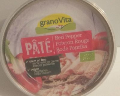 Pâté poivron rouge