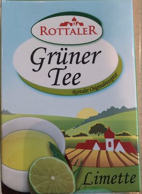 Grüner Tee Limette