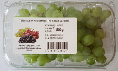 Tafeltrauben hell kernlos, Thompson Seedless