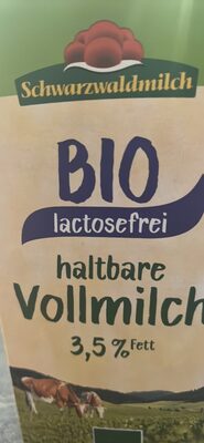 Lactosefrei haltbare Vollmilch