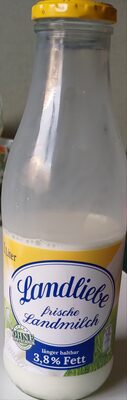 frische Landmilch, länger haltbar, 3,8% Fett