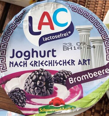 Joghurt Griechischer Art Brombeere