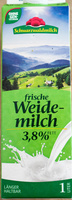 frische Weidemilch 3,8%
