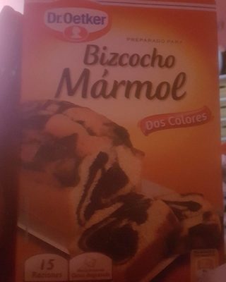 Préparation gâteau marbré