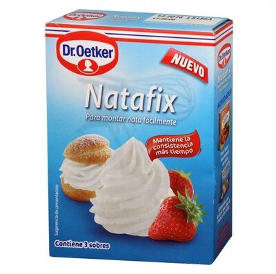 Natafix preparado para montar nata fácilmente