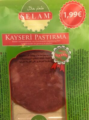 Kayseri Pastirma front packaging