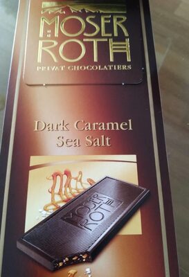 Zartbitterschokolade - Caramel-Meersalz