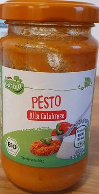 Pesto alla Calabrese front packaging