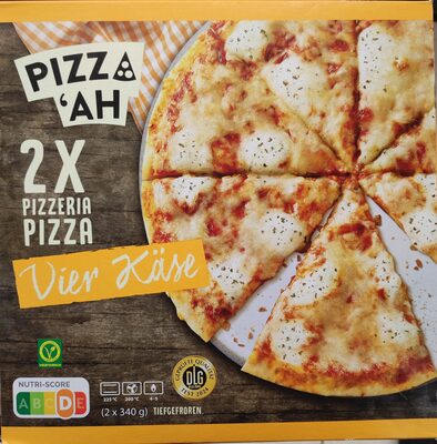 Pizza Vier Käse front packaging