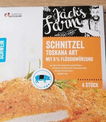 Schnitzel Toskana Art front packaging