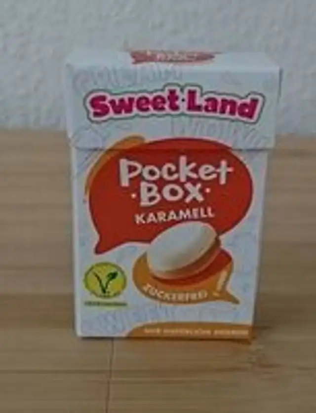Pocket box karamell
