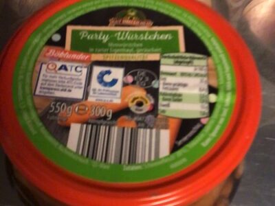Party Würstchen front packaging