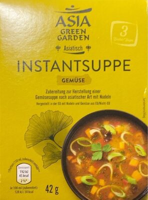 Instantsuppe - Gemüse