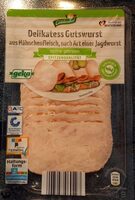 Delikatess Gutswurst aus Hähnchenfleisch