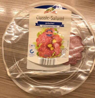 Classic-Salami geräuchert front packaging