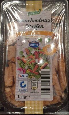 Hähnchenbruststreifen front packaging