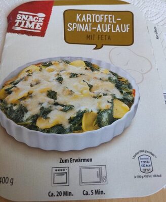 Kartoffel-Spinat-Auflauf