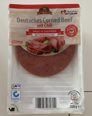 Deutsches Corned Beef mit Chili