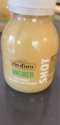 Ingwer Shot front packaging