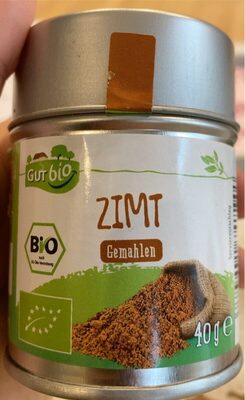 ALDI GUT BIO Zimt 40g 1.29€!1kg 32.25€