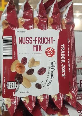 Nut Fruit Mix front packaging