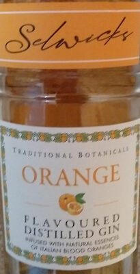 Orange Flavoured Distilled Gin