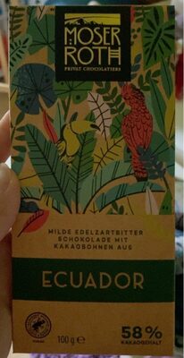 Milde Zartbitterschokolade