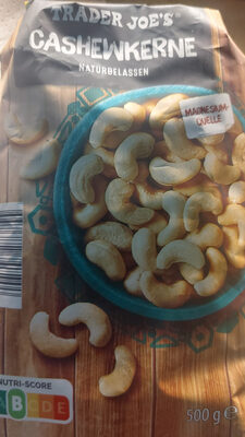 Cashewkerne naturbelassen
