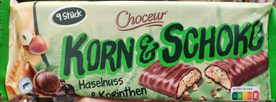 Korn & Schoko - Haselnuss & Korinthen