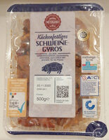 Küchenfertiges Schweine-Gyros