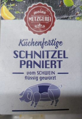Küchenfertige Schnitzel paniert